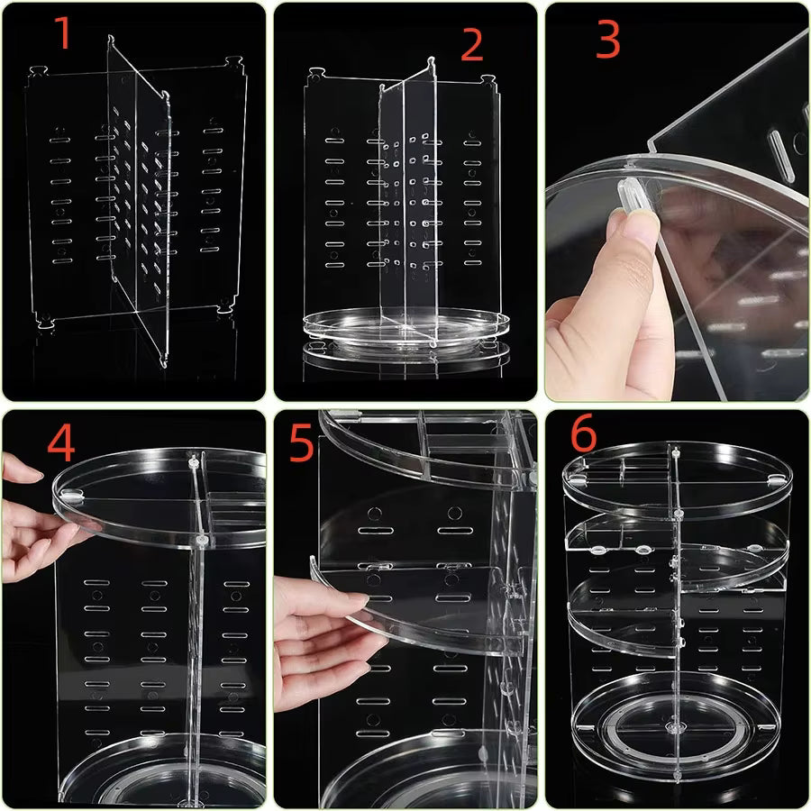 Cosmetic Organizer 360 degree rotatable