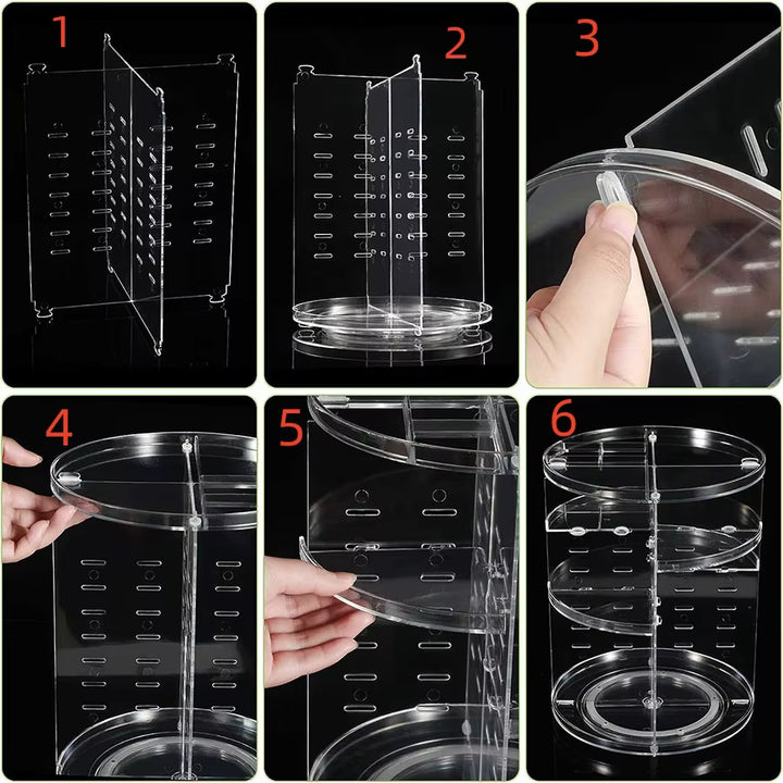 Cosmetic Organizer 360 degree rotatable