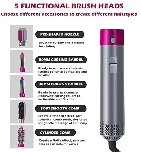 5 in 1 hot air styler