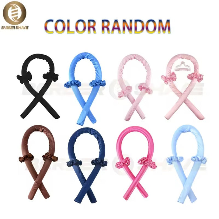 Heatless Silk Curling Headband –  Soft Overnight Curls
