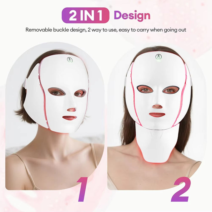 LED Face Mask – Anti-Aging Skin Tightening Light Therapy